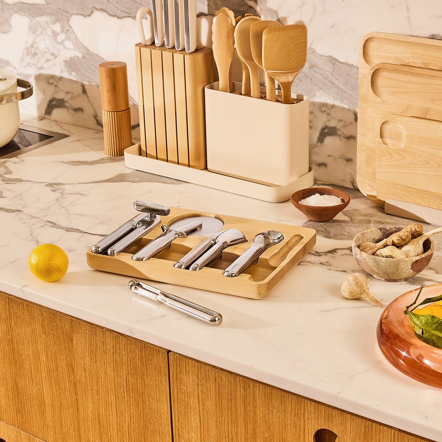 5-Piece Stainless Steel Kitchen Gadget Set